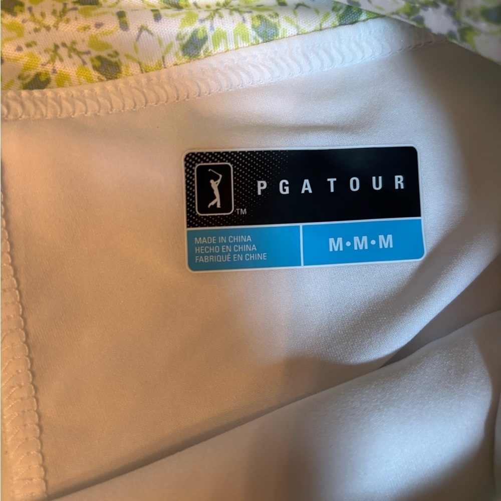 Woman’s PGA Tour green sunflux mini skort sz M - Picture 3 of 5